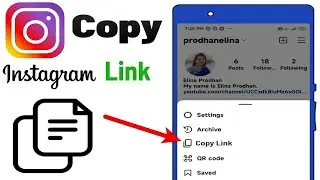 How to copy instagram link,how to copy instagram profile link | 2023