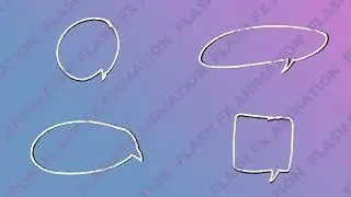 Cartoon Comic Speech Bubbles | Motion Graphics