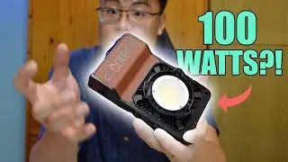 COLBOR Wonder W100 - Ultra Lightweight Portable Video Light! This Thing Is Brighter Than The Sun!