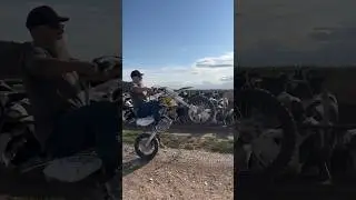 Питбайк на ферме! 