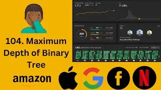 LeetCode 104. Maximum Depth of Binary Tree ||  Leetcode || English