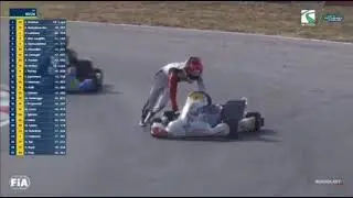 OK / OKJ World Championship 2023 Accident