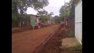 Barrio San Carlos adoquinado