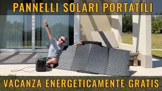 RECENSIONE FOTOVOLTAICO PORTATILE con BATTERIA ACCUMULO EcoFlow.