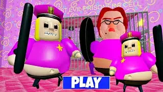 Roblox POLICE GIRL BARRY'S PRISON RUN! (Obby) Speedrun