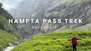 Hampta Pass Trek Day 2 Reached at beautiful campsite Covered with Clouds | Jwara Camp | India Hikes