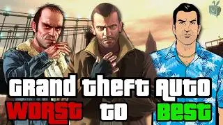 Top 10 Grand Theft Auto Games Ranked WORST to BEST!