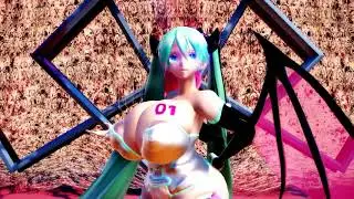 [MMD] Succubus Miku ( Club = Majesty )