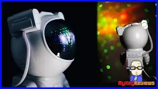 Most AWESOME Astronaut Themed Starry Sky Projector! | Review | MyKeyReviews