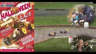 voiture radiocommandée Halloween race TT 1/8 a Sucy du 03/11/2024.