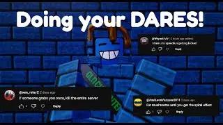 Doing your DARES in Fling Things and People!