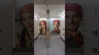 Male Female Sign of Toilet in New Delhi International Airport.