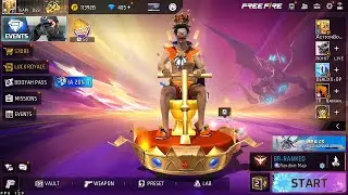 🔴[Live] 100+ Streak In Br Ranked 😘- Garena Free Fire !!