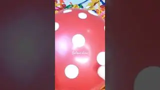 POLKADOTS BALLOON SQUEEZIE#balloons #squeezie #shorts