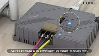 EDUP EP-SK0017 150W PoE Injector + Dish to RJ45 Adapter +12V to 48V Adapter 3 in 1 for Starlink V2