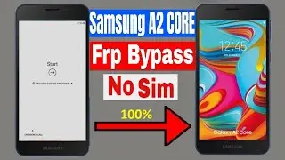 Samsung A2 Core FRP Bypass / Samsung A260G FRP Bypass / New Solution 2023 / Google Account Bypass