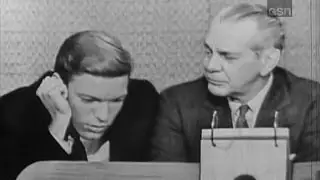 What's My Line? - Richard Chamberlain & Raymond Massey; Joey Bishop [panel] (Jul 29, 1962)
