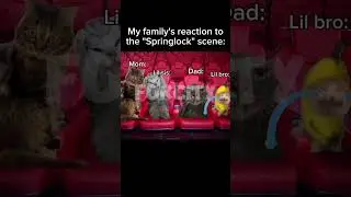 It wasn't the actual spring lock in the movie but I liked it 🔥 #fnaf #fnafmovie #catmemes