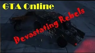 GTA Online. Смертельная гонка на Rebel