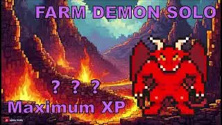 Rucoy Online Farm Demon SOLO XP - Mayk Wazalski