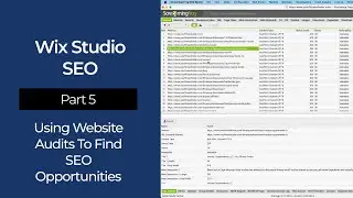 Wix Studio SEO Video Series | Part 5 | Using Website Audits To Find SEO Opportunities
