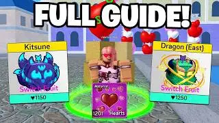 Blox Fruits Valentine's Update Full Guide 2026! (Free Fruits & Skins)