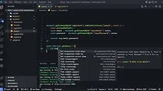 Coding along - Fullstack login system - P3