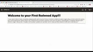 Oracle VBCS Beginner Lessons - Creating Page with Wizard