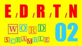 10 Word Game Quizzes - Play Word Scramble (New Wordle Game) #2