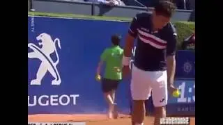 *The Original* Tennis Ball Boy Slams Head #remix #viral (Good Vibrations by #Marky Mark)