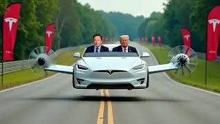 Летающий автомобиль Илона Маска за $20 000 вошел в историю!
