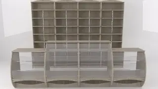 SketchUp моделируем торговая витрина ч 3