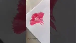 OMG!😱 Acrylic One stroke painting 😍💕 