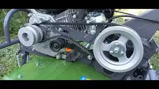 Adjusting the clutch on the BIZON-910 walk-behind tractor