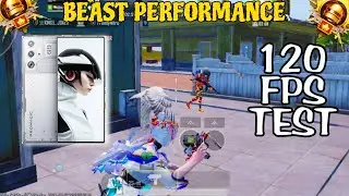 NUBIA RED MAGIC 9 PRO PUBG TEST 120 FPS 🔥 BEAST PERFORMANCE