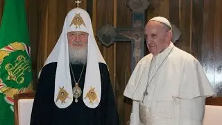Историческая встреча! Патриарх Кирилл и папа римский Франциск