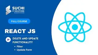 39_Update & Delete Functionality in React: A Complete Guide | React JS Full Course | ‪ 