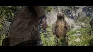 Red Dead Redemption 2  Hunting Legendary Bharati Grizzly Bear / RTX 2050 Gameplay