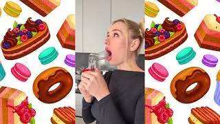 big bank challenge 🍩😋 tiktok 