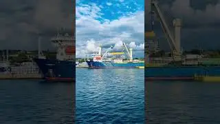 Торговый порт в Турции (Стамбул)
