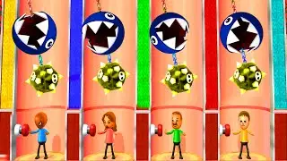 Wii Party Board Game Island - Spider man vs Naomi vs Michael vs Marco (Master Difficulty)
