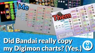 Bandai copied my design!? - Digimon Evolution Chart History