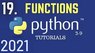Python 3.9 Tutorials: Functions In Python | Python Functions |Python For Beginners| Python Tutorial