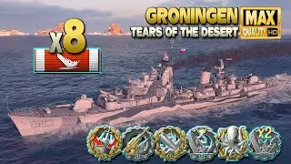 Destroyer Groningen: Good player & pure firepower - World of Warships