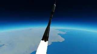 Космический корабль СОЮЗ. Взлет и стыковка с МКС | KSP
