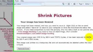 shrinkpictures.com tutorial