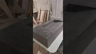 раковина из керамогранитной плитки