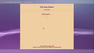 Bukti PS3 Auto Flasher berhasil di HFW 4.89 - PS3 NOR