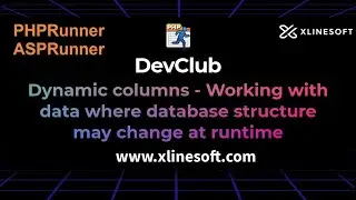 WORKING WITH DATA WHERE DATABASE STRUCTRE CHANGES AT RUNTIME | XLINESOFT | DEV CLUB