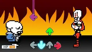 FNF: HATEBONER (Mid Effort Retake). PAPYRUS HAS GONE TOO FAR FNF MOD. (Normal). FNF Mods №36.